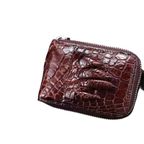 Women's & Men's Thailand Crocodile Leather Multifunctional Genuine Organ Card Holder