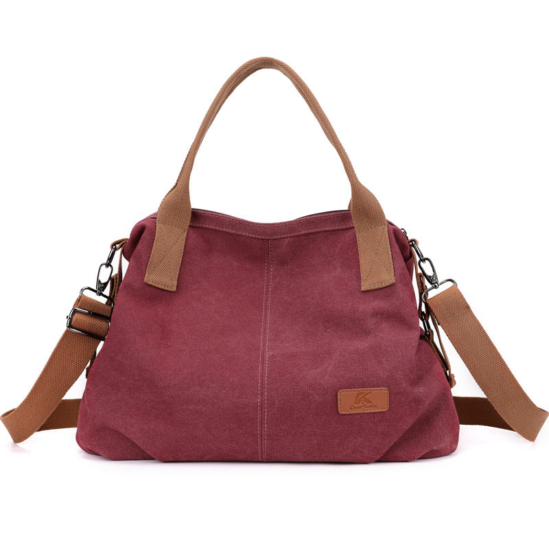 Women's Fashionable Simple Korean Style Large Capacity Shoulder Bags