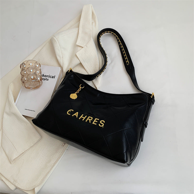 Women's High-grade Diamond Chain Autumn Western Style Crossbody Bags