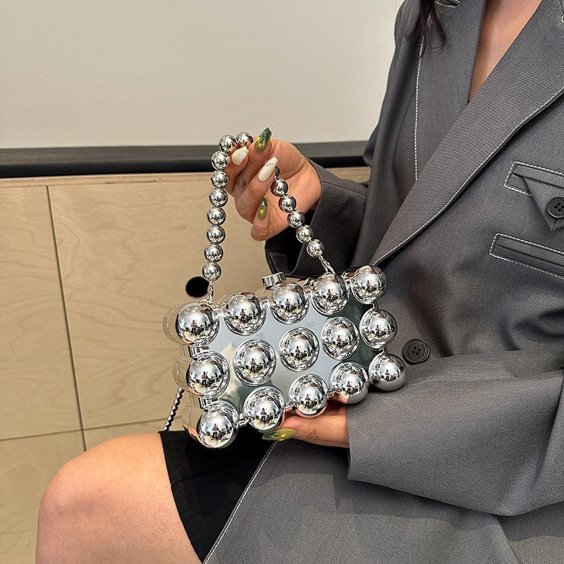 Dinner Vintage Fashion Shiny Surface Western Handbags