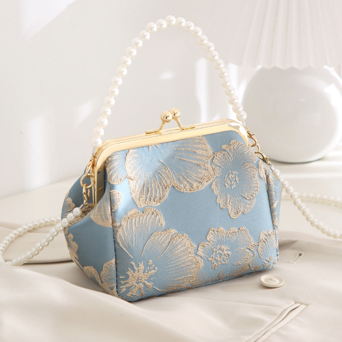 Women's National Style Elegant Han Chinese Clothing Ancient Portable Cheongsam Bags