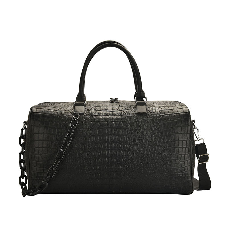Pattern Portable Large Capacity Short Business Bags