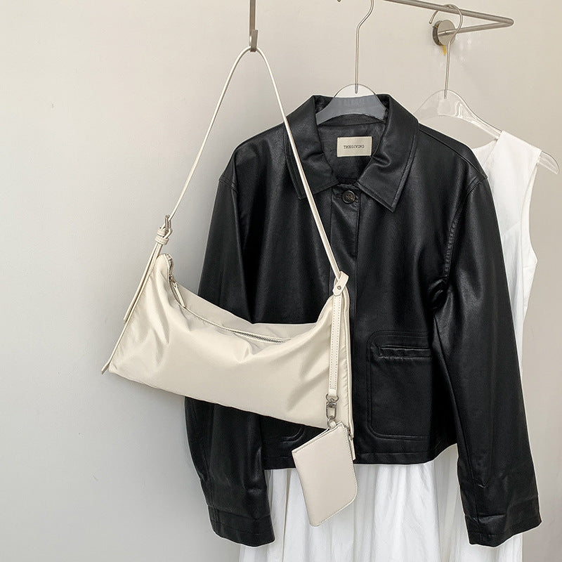 Women's Summer Nylon Underarm Design Fashion Trendy Shoulder Bags