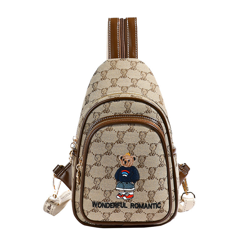 Source Female Summer Lady Temperament Canvas Waist Packs