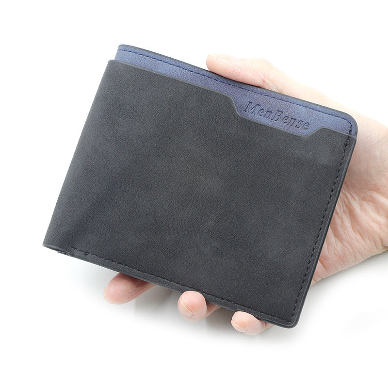Men's Frosted Waterproof Short Fashion Leisure Men's Wallet