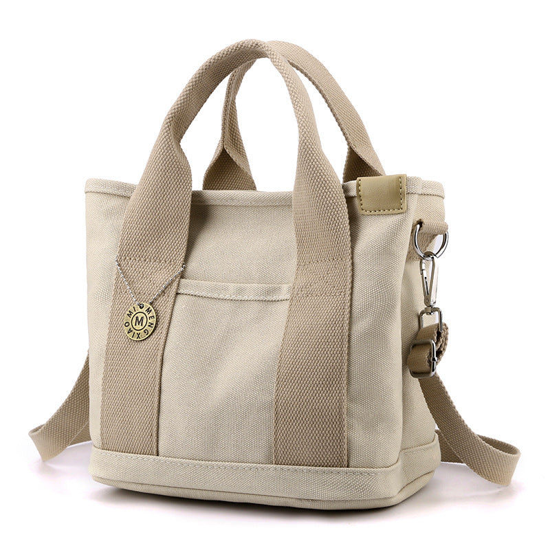 Women's Canvas Reticule Out Clutch Large Capacity Bags