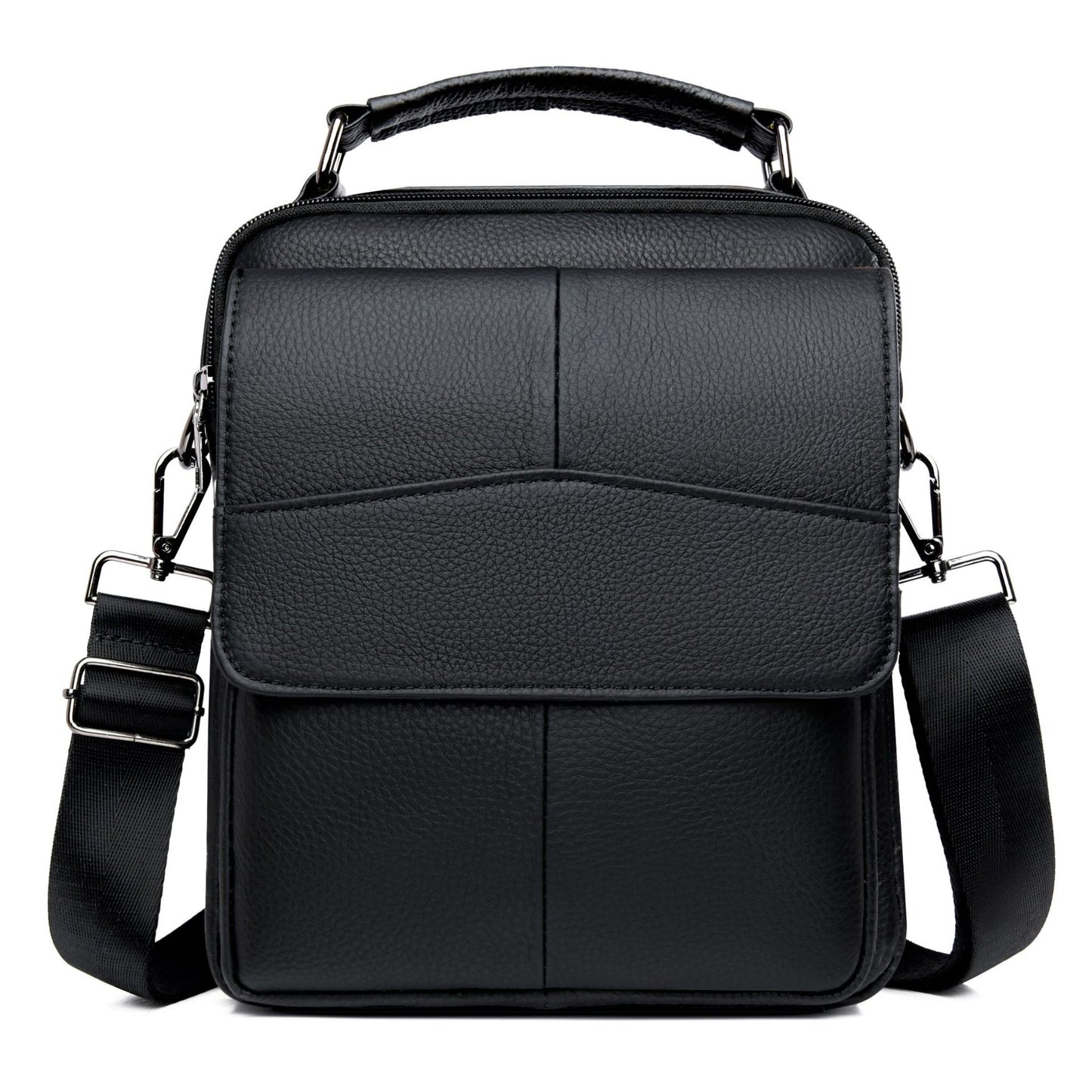 Men's First Layer Cowhide High Quality Business Men's Shoulder Bags