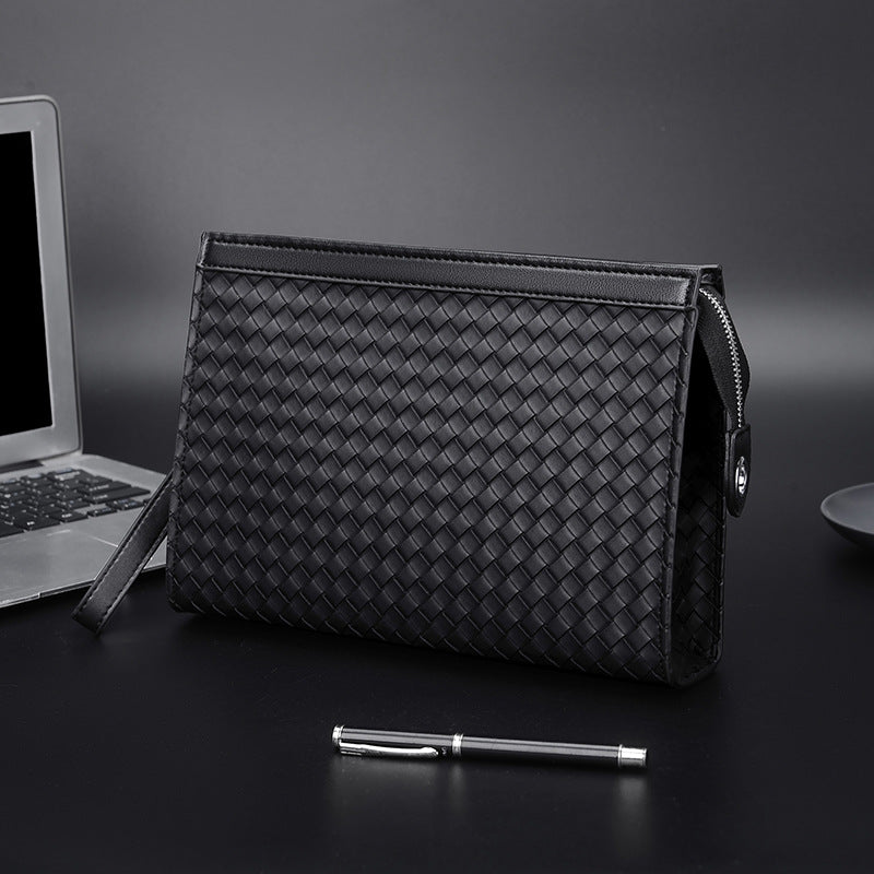 Men's Clutch Fashion Genuine Leather Hand Grab Men's Handbags