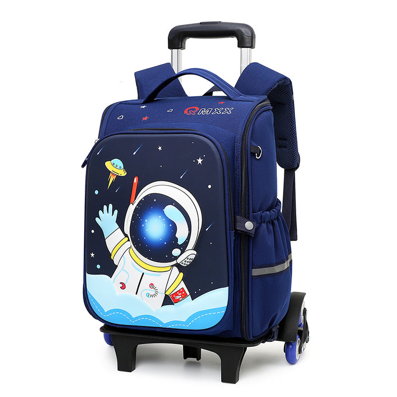 Primary Boys Cartoon Cute Spine Protection Elementary School Students' Schoolbags