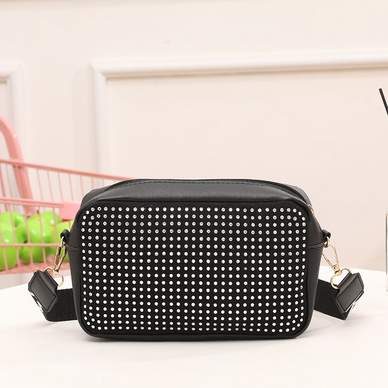 Women's Trendy Fashion Diamond Cross Body Design Women's Messenger Bag