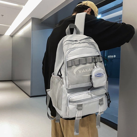 Trendy Korean Style Leisure Large Capacity Backpacks