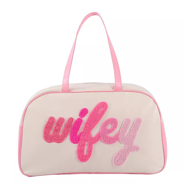 Capacity Leather Good-looking Embroidery Lightweight Storage Travel Bags