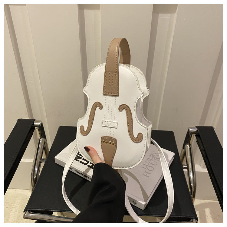 Women's Western Style Personalized Organ Guitar Retro Women's Shoulder Bag