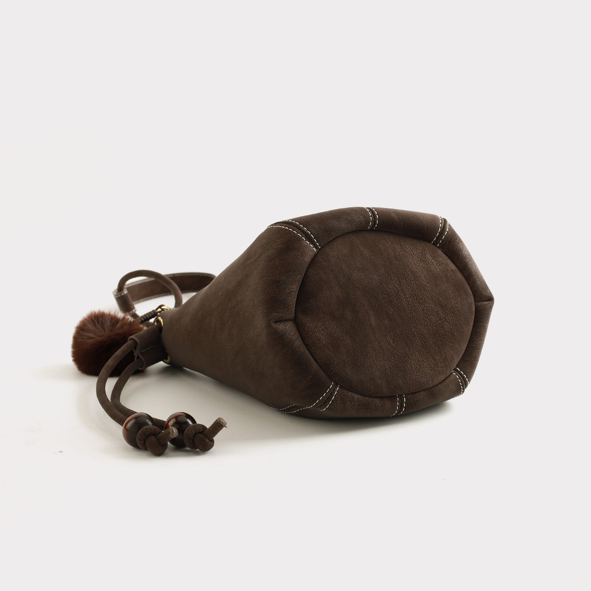 Women's Frosted Suede Pumpkin Simple Trendy Niche Women's Messenger Bag