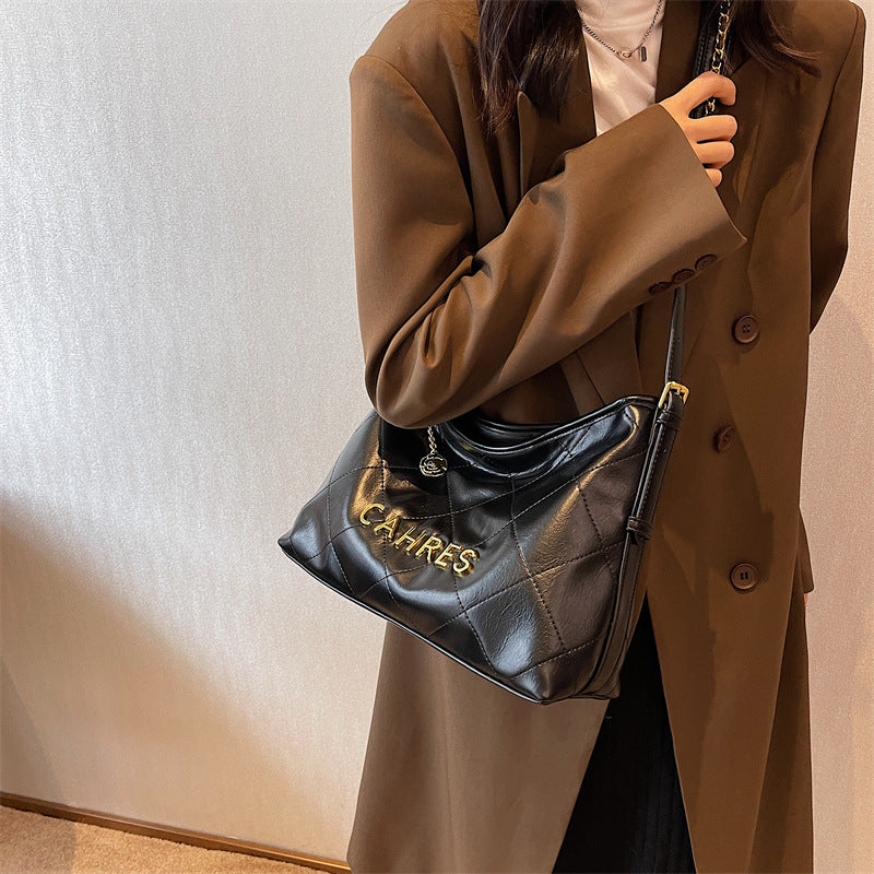 Women's High-grade Diamond Chain Autumn Western Style Crossbody Bags