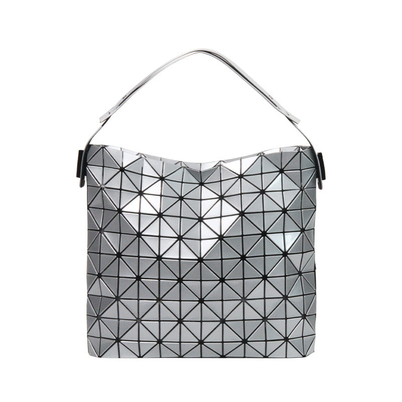Triangle Underarm Stitching Fashion Geometry Pattern Bags