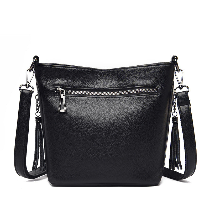 Women's Kangaroo Leather Tassel Lady Fashion Shoulder Bags