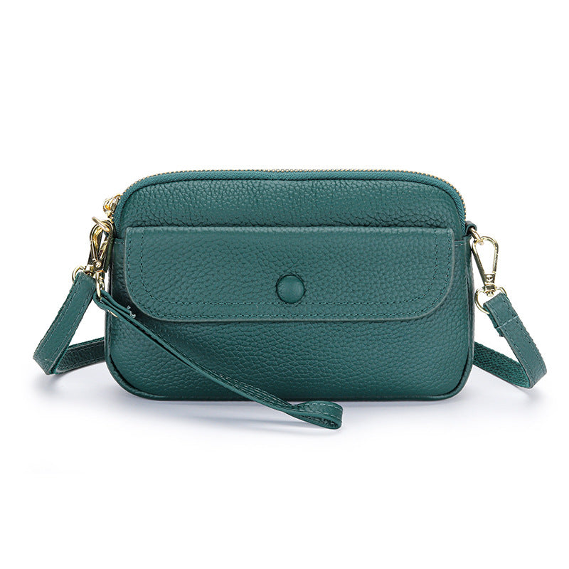 Women's Genuine Leather Lightweight First Layer Cowhide Crossbody Bags