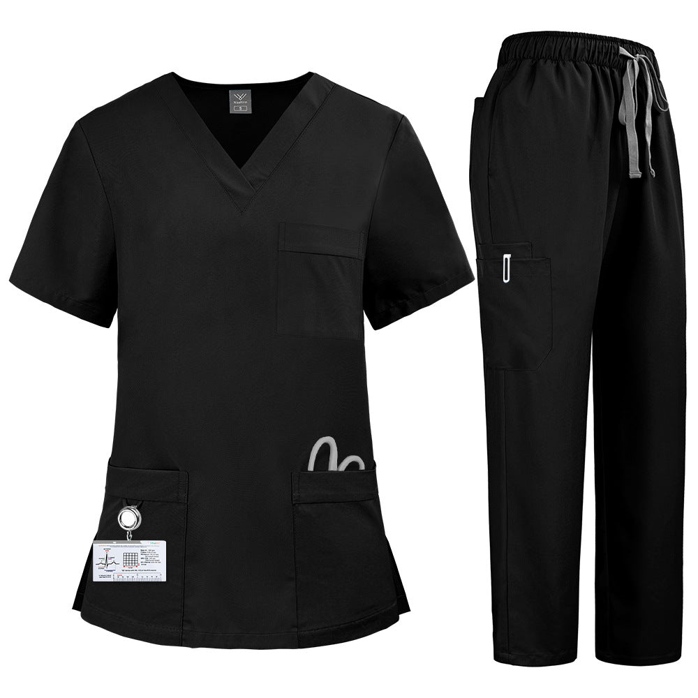 Women's & Men's & Stretch Hand Washing Doctor Two-piece Uniform