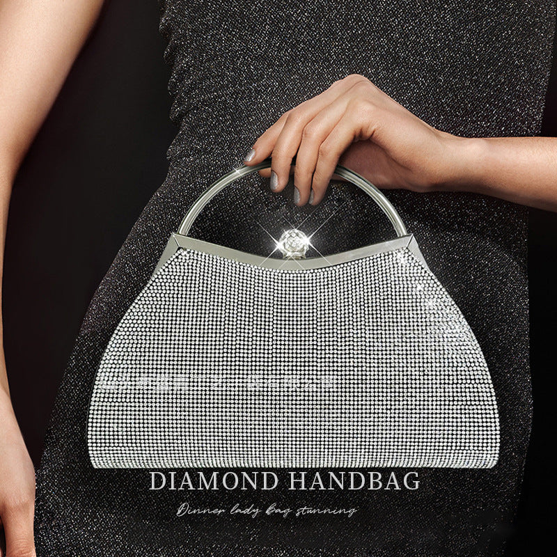 Women's Full Diamond Dinner Shelf Night Show Evening Bags