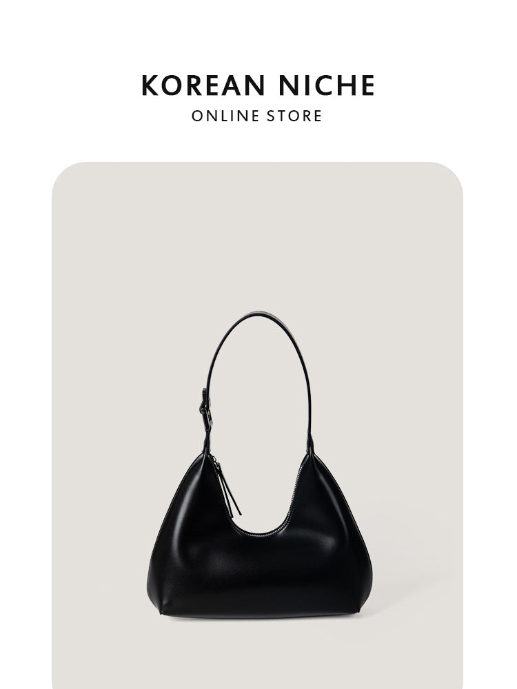 Niche Design Underarm Baguette Female Senior Bags