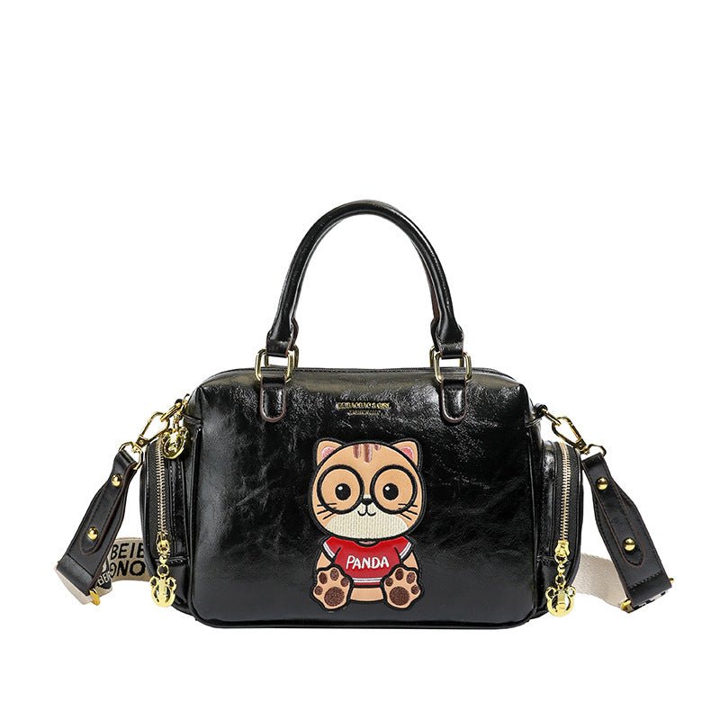 Women's Source Tide Large Capacity Cartoon Cute Pillow Women's Messenger Bag