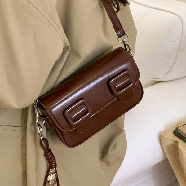 Winter Fashionable Simple Elegant Light Luxury Minority Texture Small Square Bags