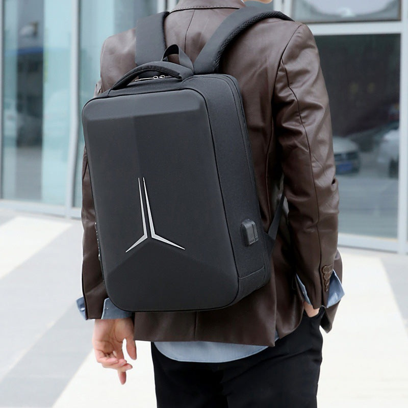 Women's & Men's & Large Capacity One Computer With Charging Hard Shell Backpacks