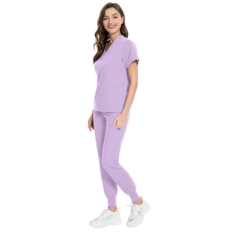 Women's For Nursing Workers Work Clothes High Uniform