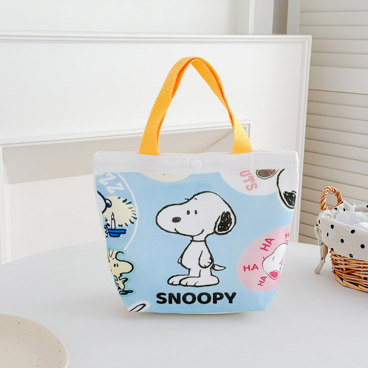 Women's Daily Gift Portable Lunch Cute Cartoon Women's Handbag