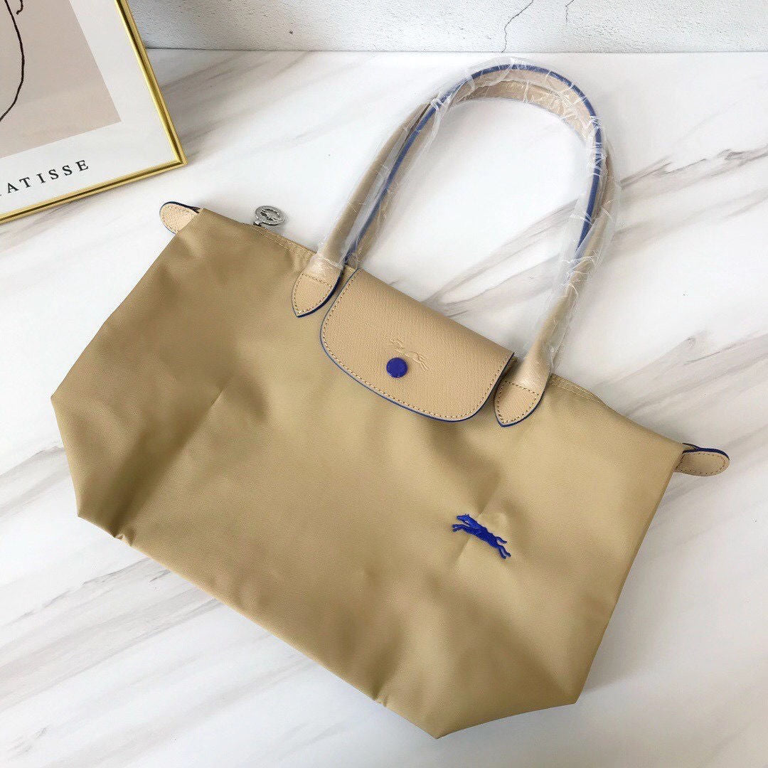 Women's Nylon Dumpling Embroidered Large Capacity Totes Shoulder Bags