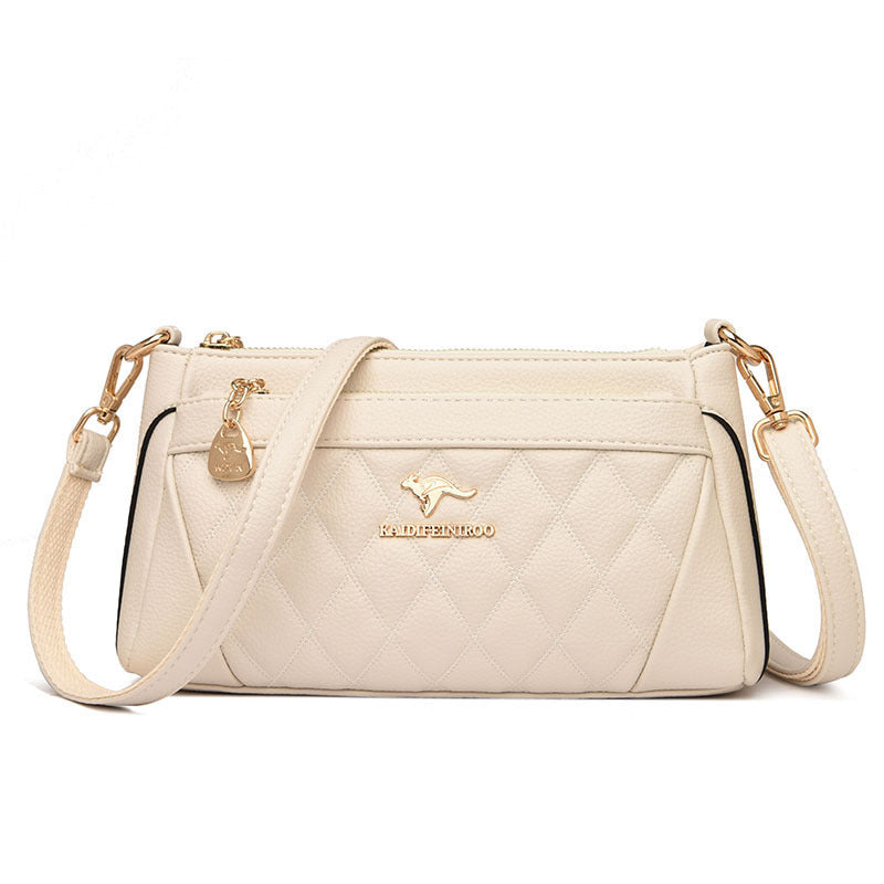 Women's Glamorous Genuine Leather Fashionable Soft Shoulder Bags