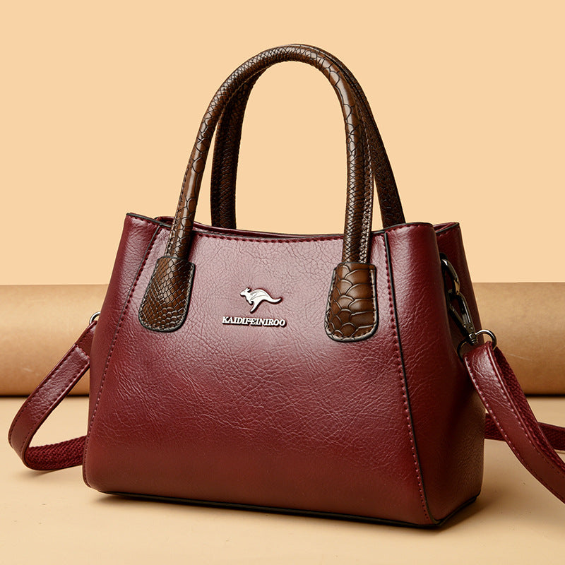 Women's Fashion Female Elegant Hand Holding Big Handbags