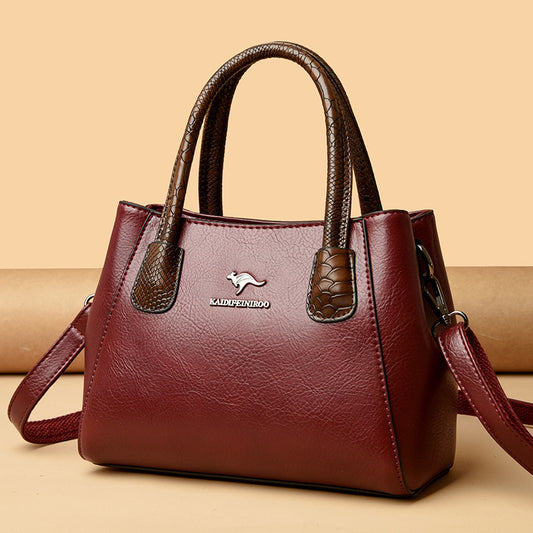 Women's Fashion Female Elegant Hand Holding Big Handbags