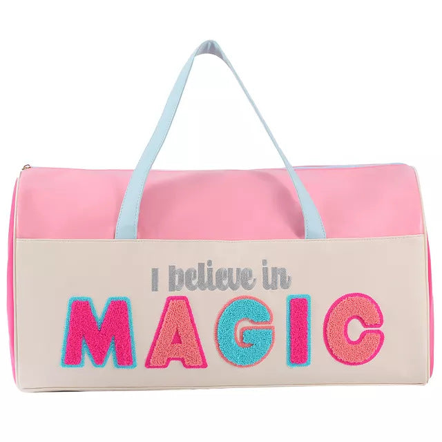 Capacity Leather Good-looking Embroidery Lightweight Storage Travel Bags