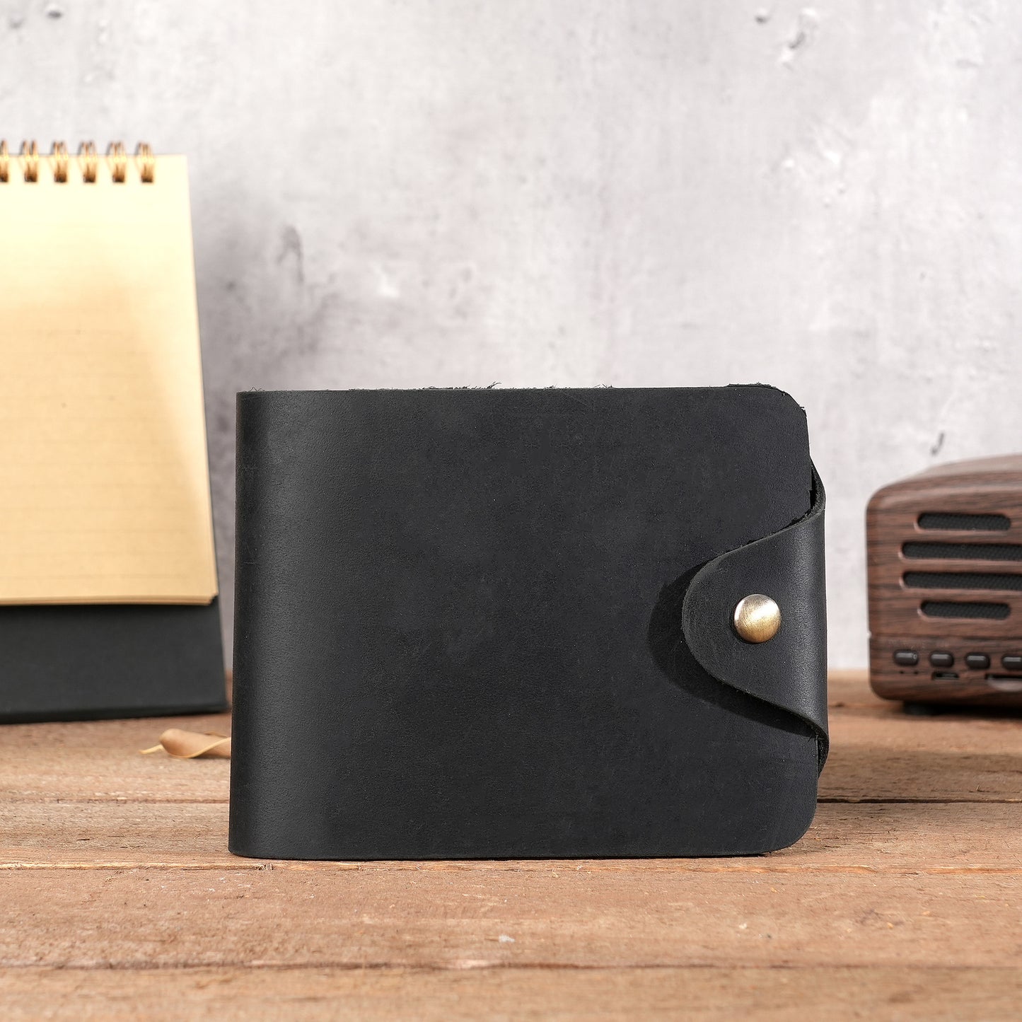 Men's For Man Short First Layer Cowhide Men's Wallets