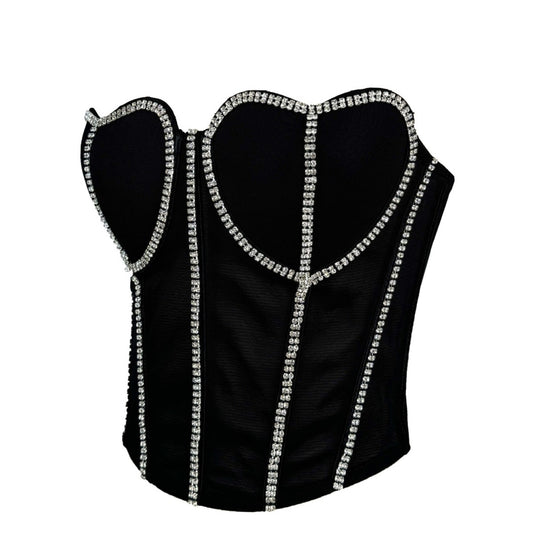 Pure Color Slimming Outer Wear Tube Tops