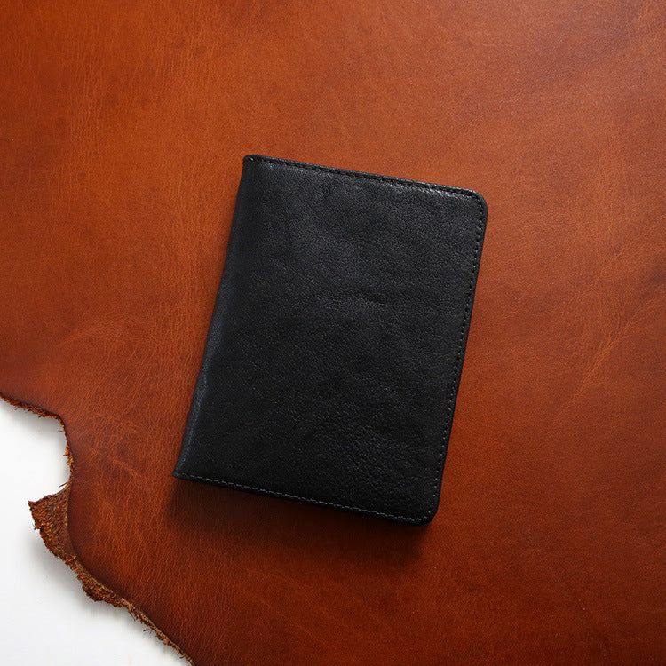 Men's Retro Genuine Leather Driving License Card Holder