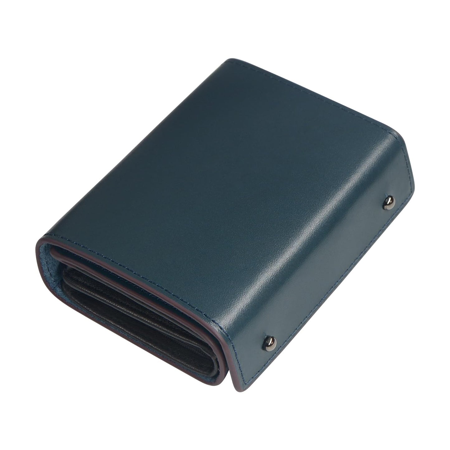 Men's Genuine Leather Business Swiping Raccoon Wood Men's Wallets