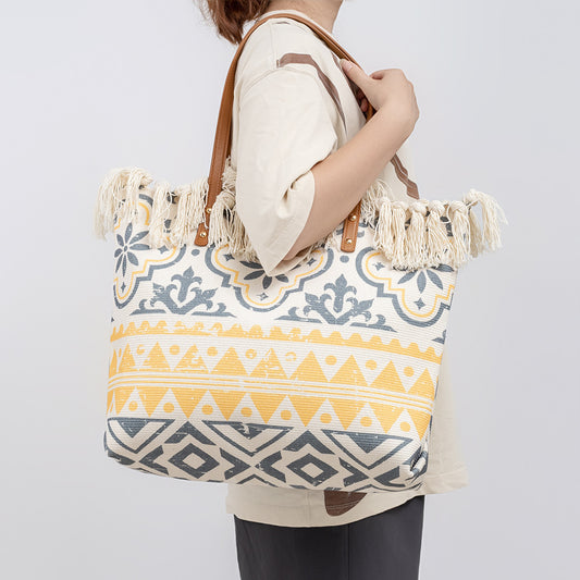 Creative Commuter Canvas Bohemian Ethnic Print Shoulder Bags