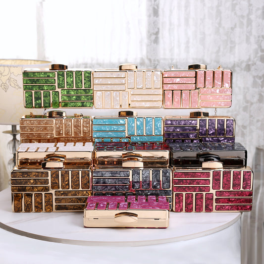 Stylish Simple Versatile Acrylic Clutch Party Bags