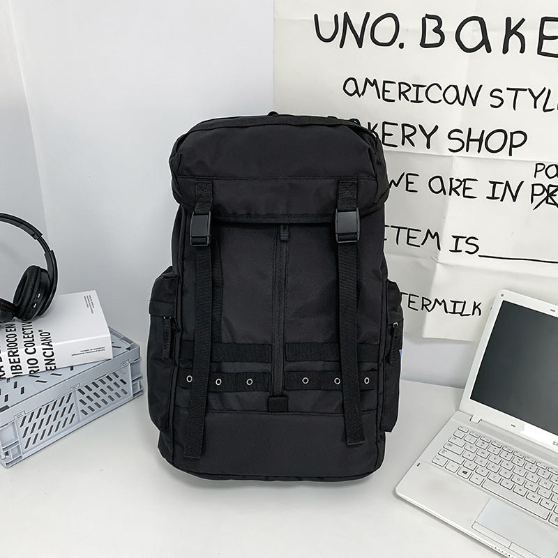 Men's Leisure Design Personality Fashion Large Capacity Backpacks