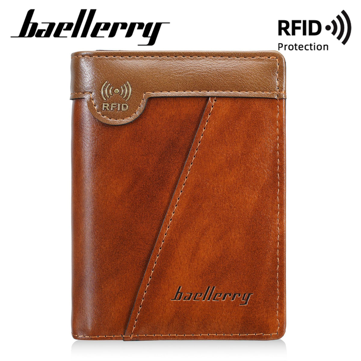 Men's Short High Sense Retro Oil Wax Skin Multi Slots Ladies Wallet