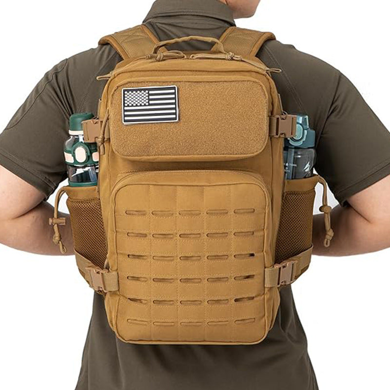 Military Fans Laser Cutting Multifunctional Hiking Tactical Bags