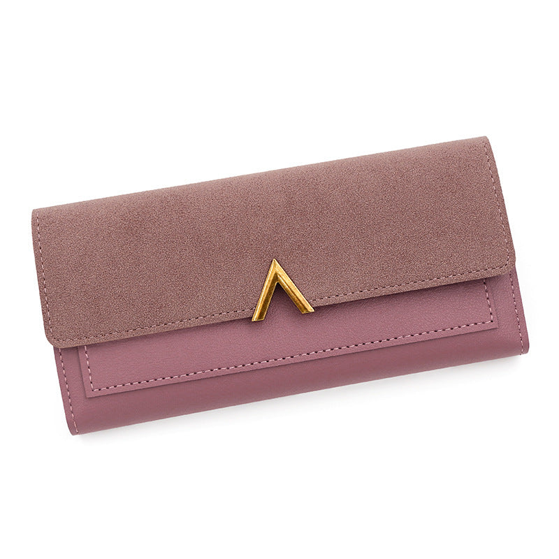 Pretty Women's Fashion Simple Long Clutch Card Holder