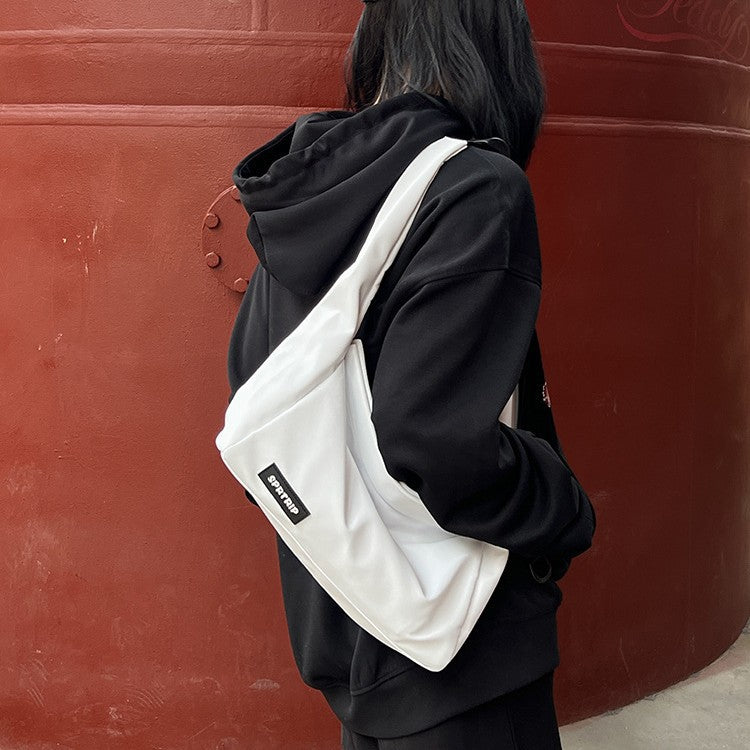 Women's & Men's Ge Early Spring Oxford Cloth Simple Crossbody Bags