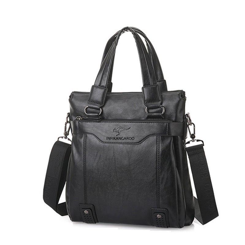 Men's Vertical Large Capacity Business Public Computer Men's Briefcases