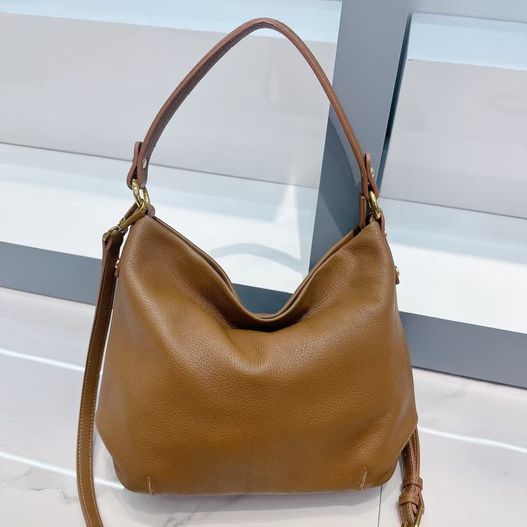 Women's Design High-grade First Layer Cowhide Idle Style Bags