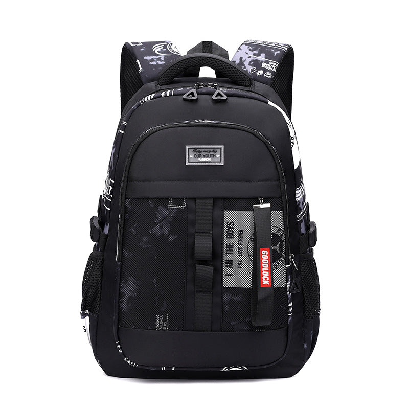 Men's Natural Fish Primary Lightweight Large Capacity Elementary School Students' Schoolbags