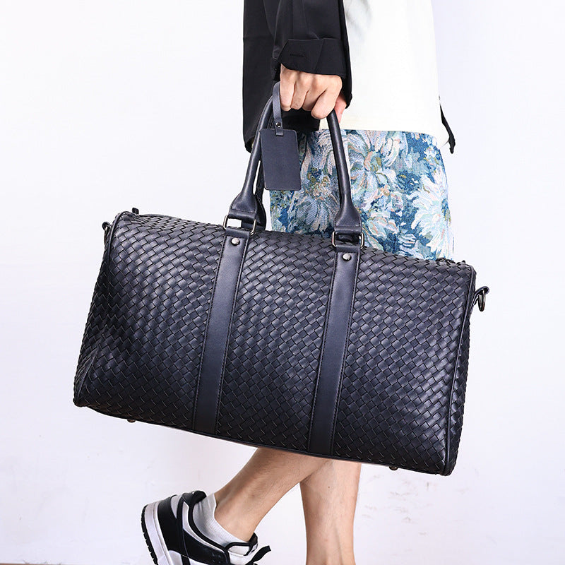 Men's Portable High Texture Business Large Capacity Men's Handbags